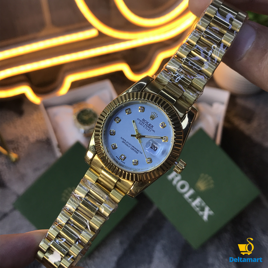 Rolex Date Just For Women (Tiffany Blue)